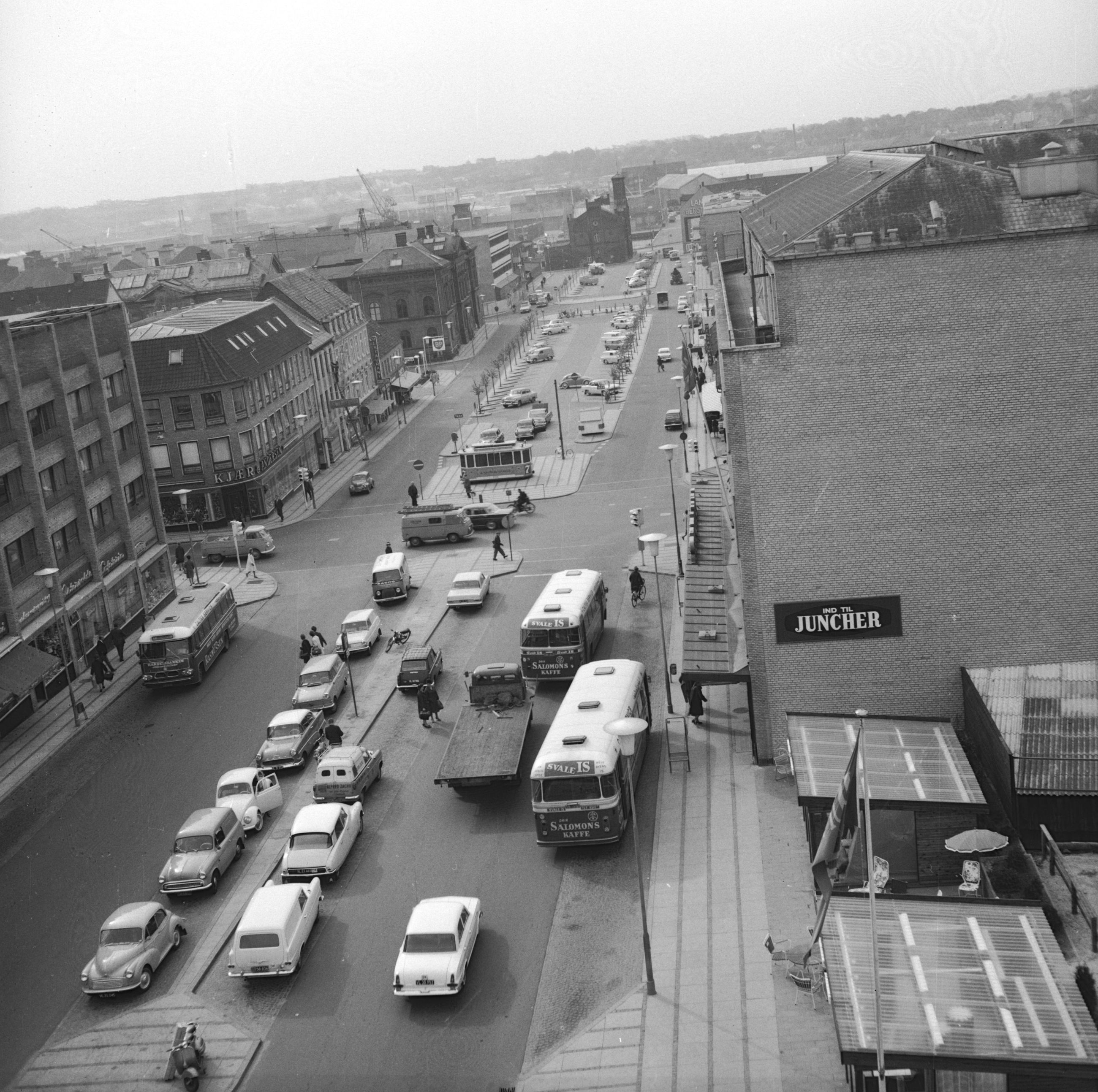 Østervold/Slotspladsen i gamle dage