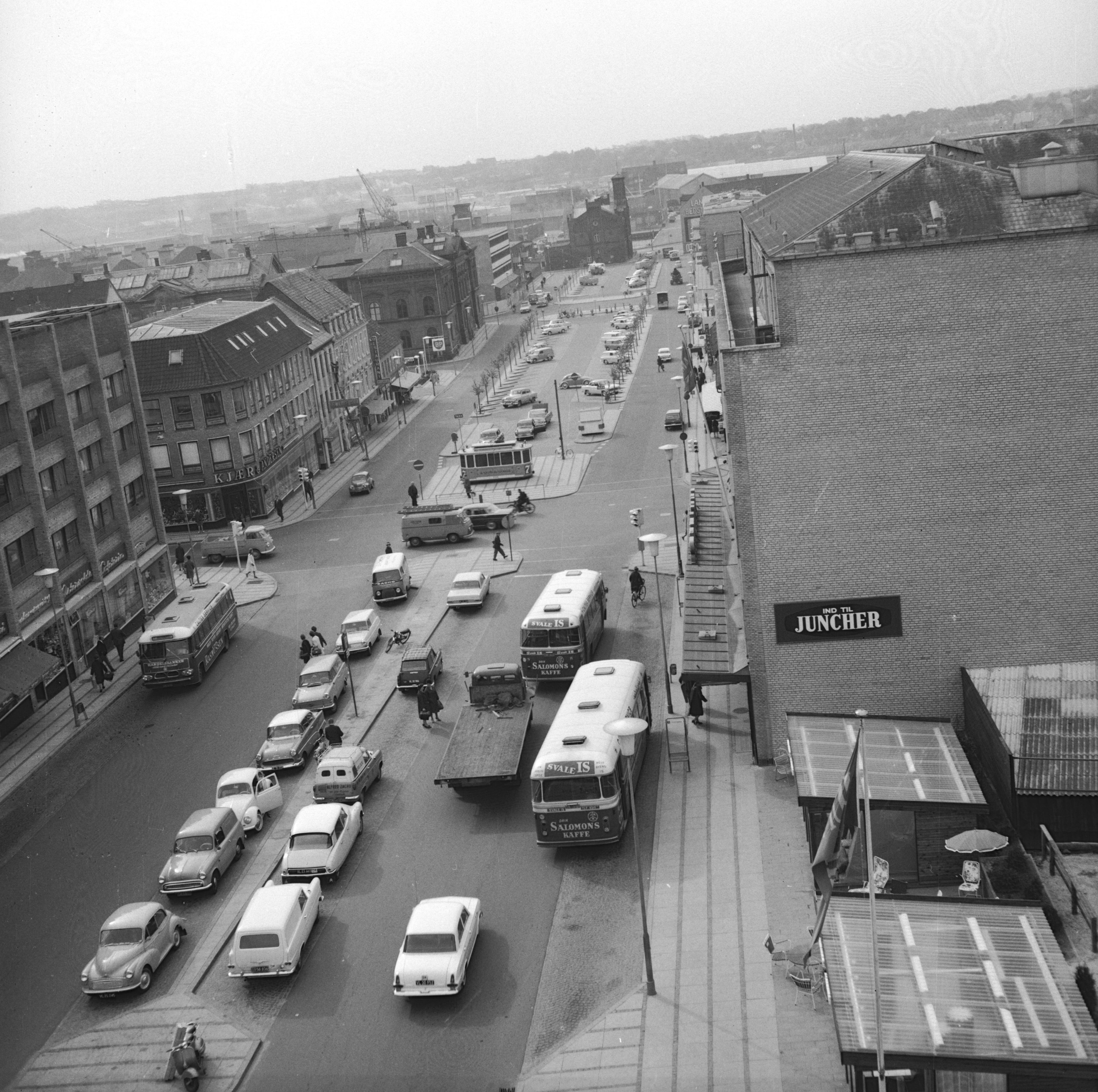 Østervold/Slotspladsen i gamle dage