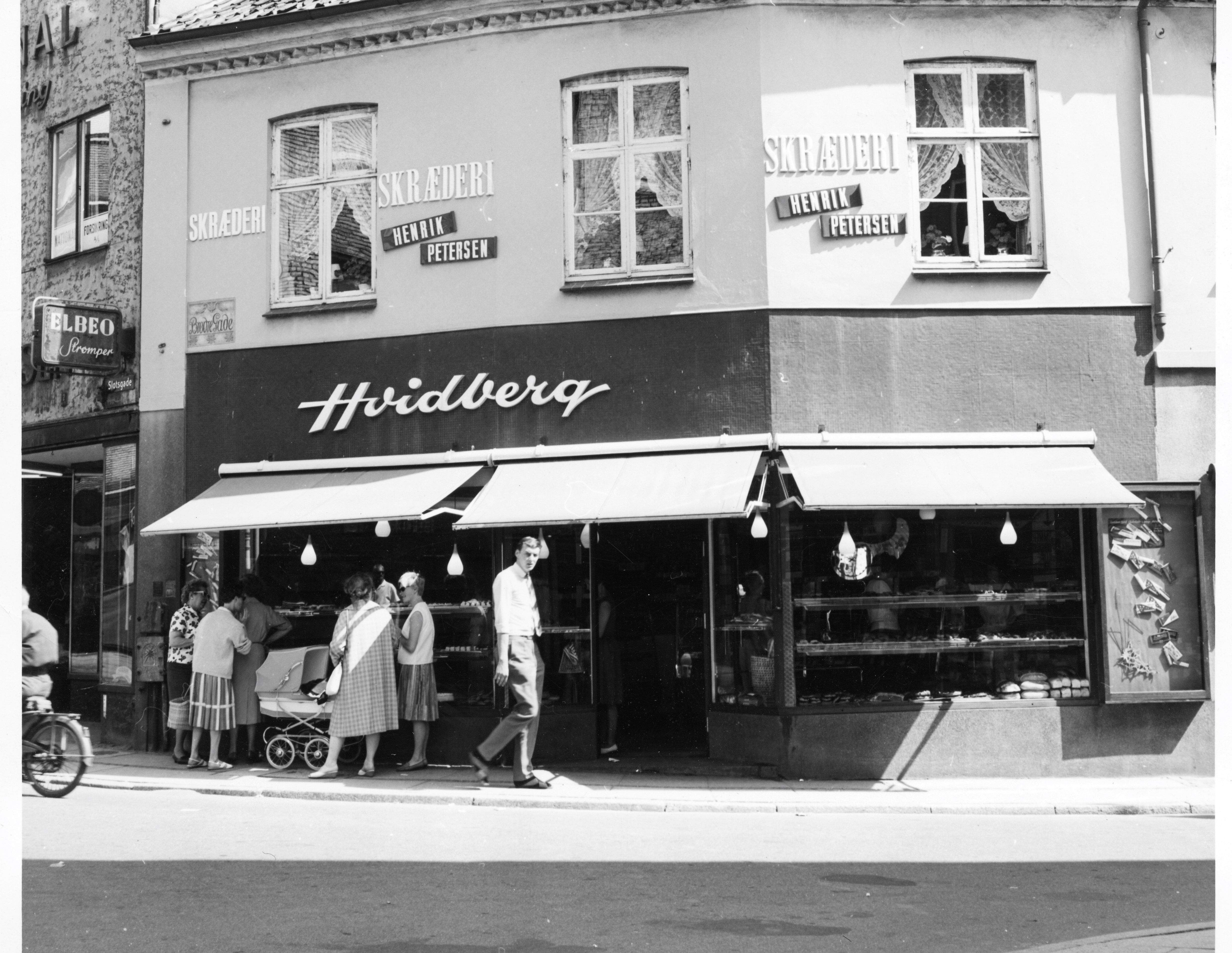 Brødregade/Rådhusstræde i gamle dage