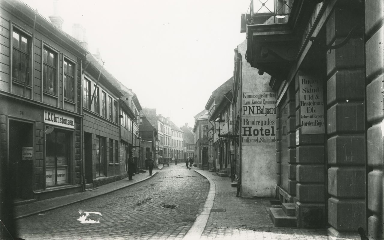 Brødregade/Tårngade i gamle dage
