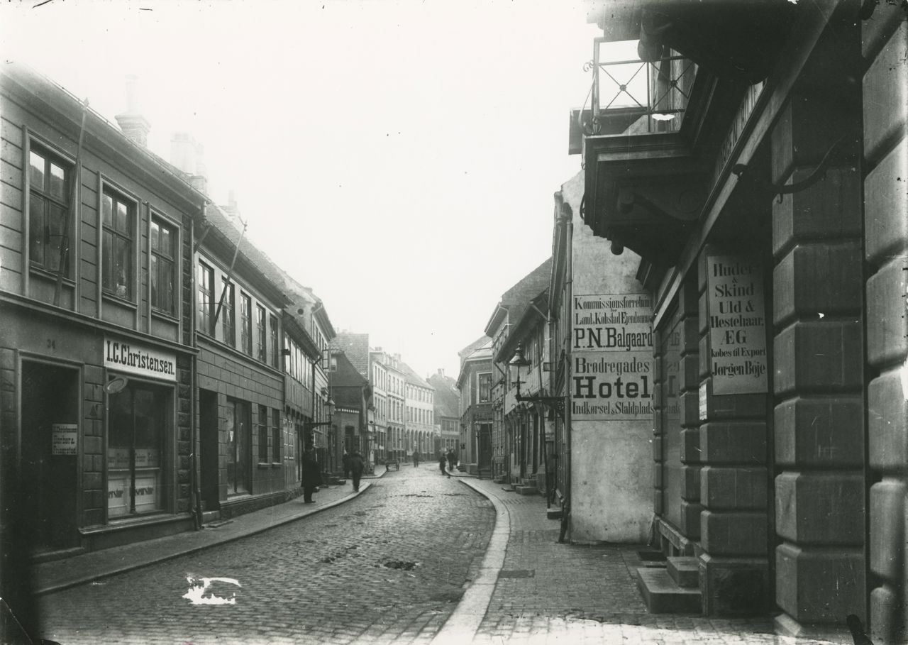 Brødregade/Tårngade i gamle dage