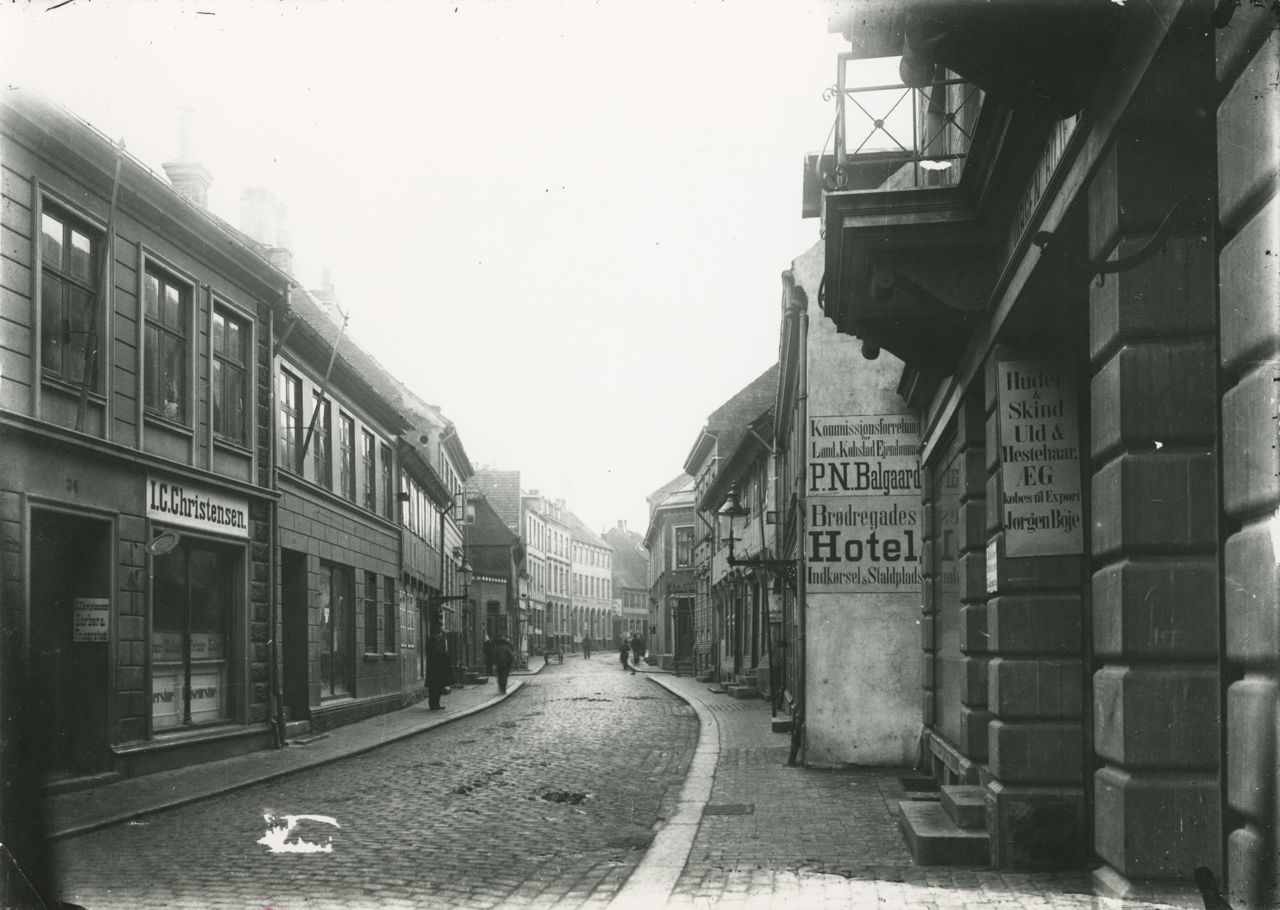 Brødregade/Tårngade i gamle dage