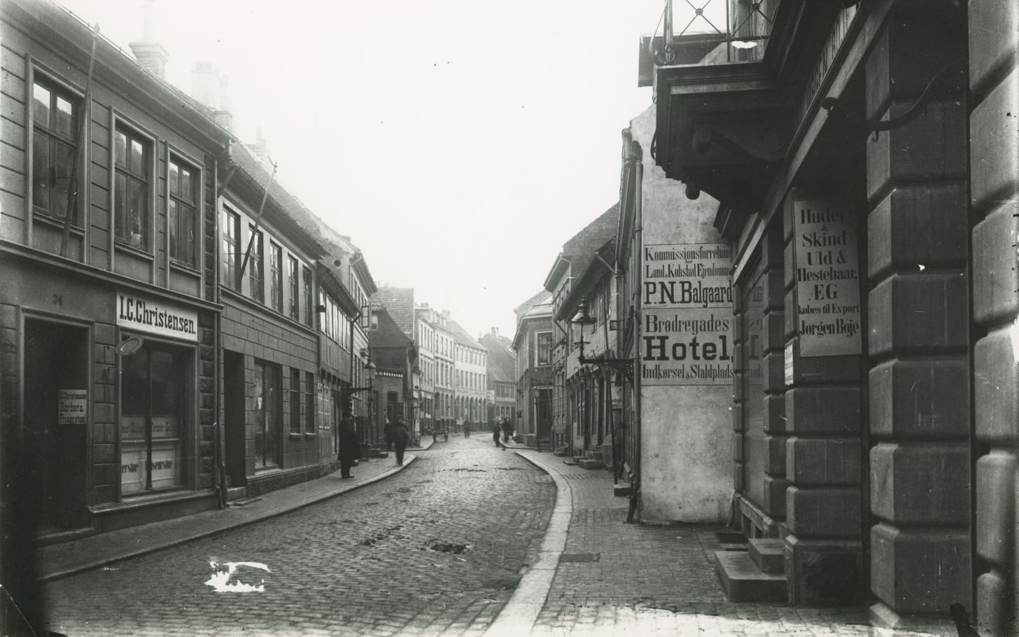 Brødregade/Tårngade i gamle dage
