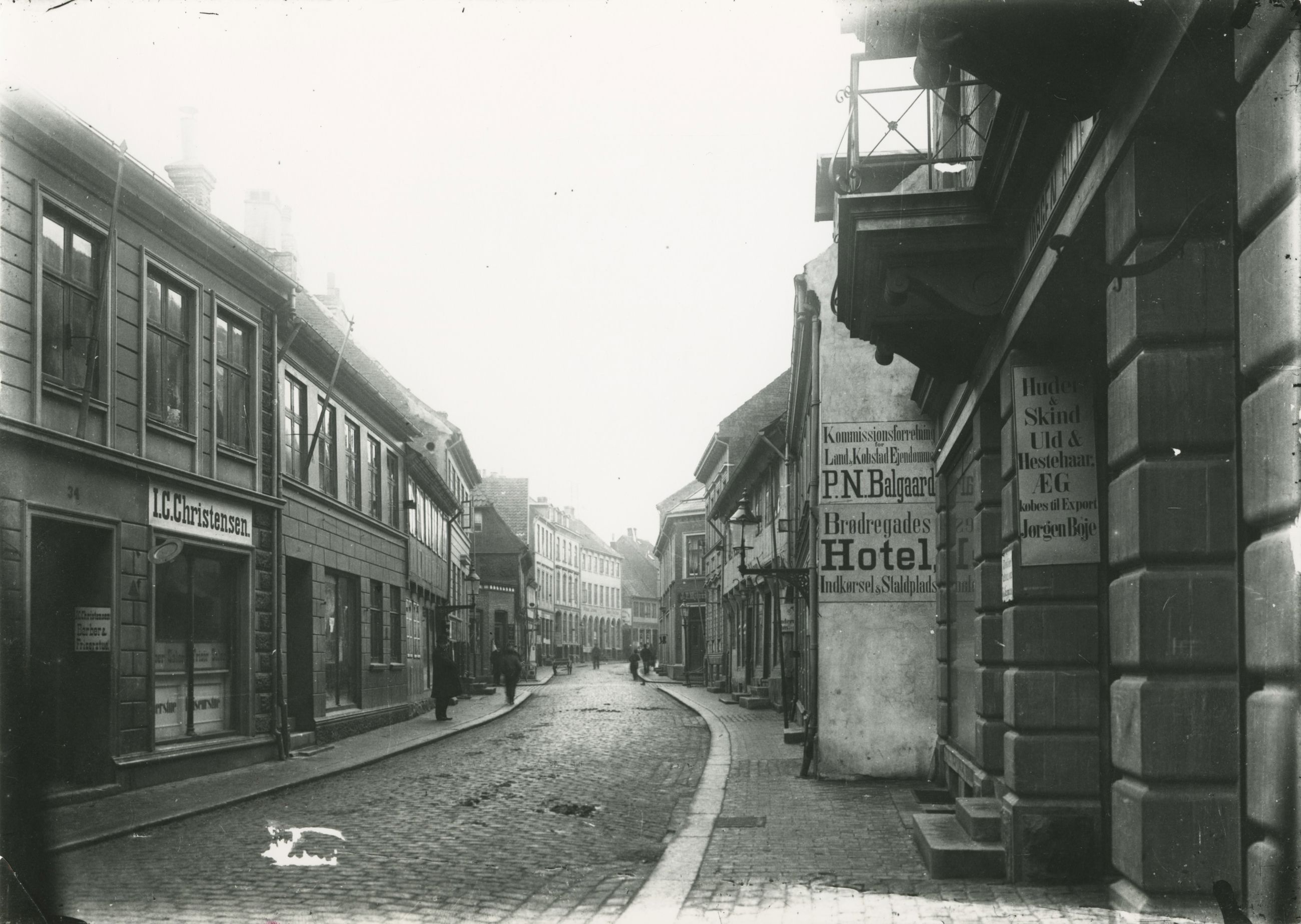 Brødregade/Tårngade i gamle dage