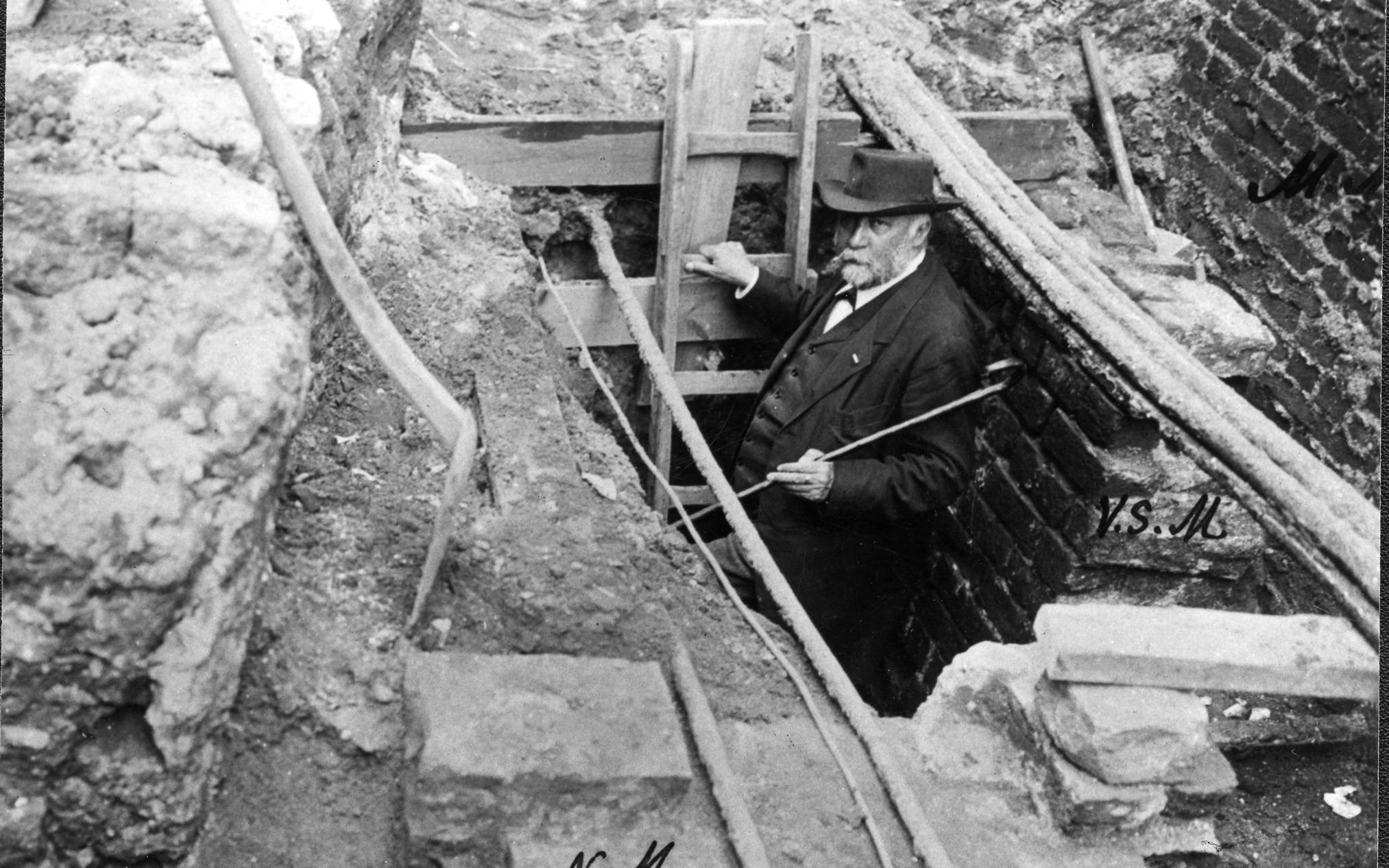 Østervold/Nørregade i gamle dage