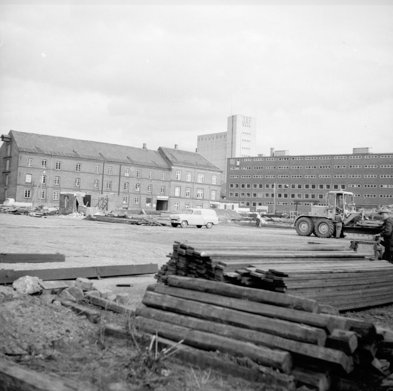Jens Otto Krags Plads i gamle dage