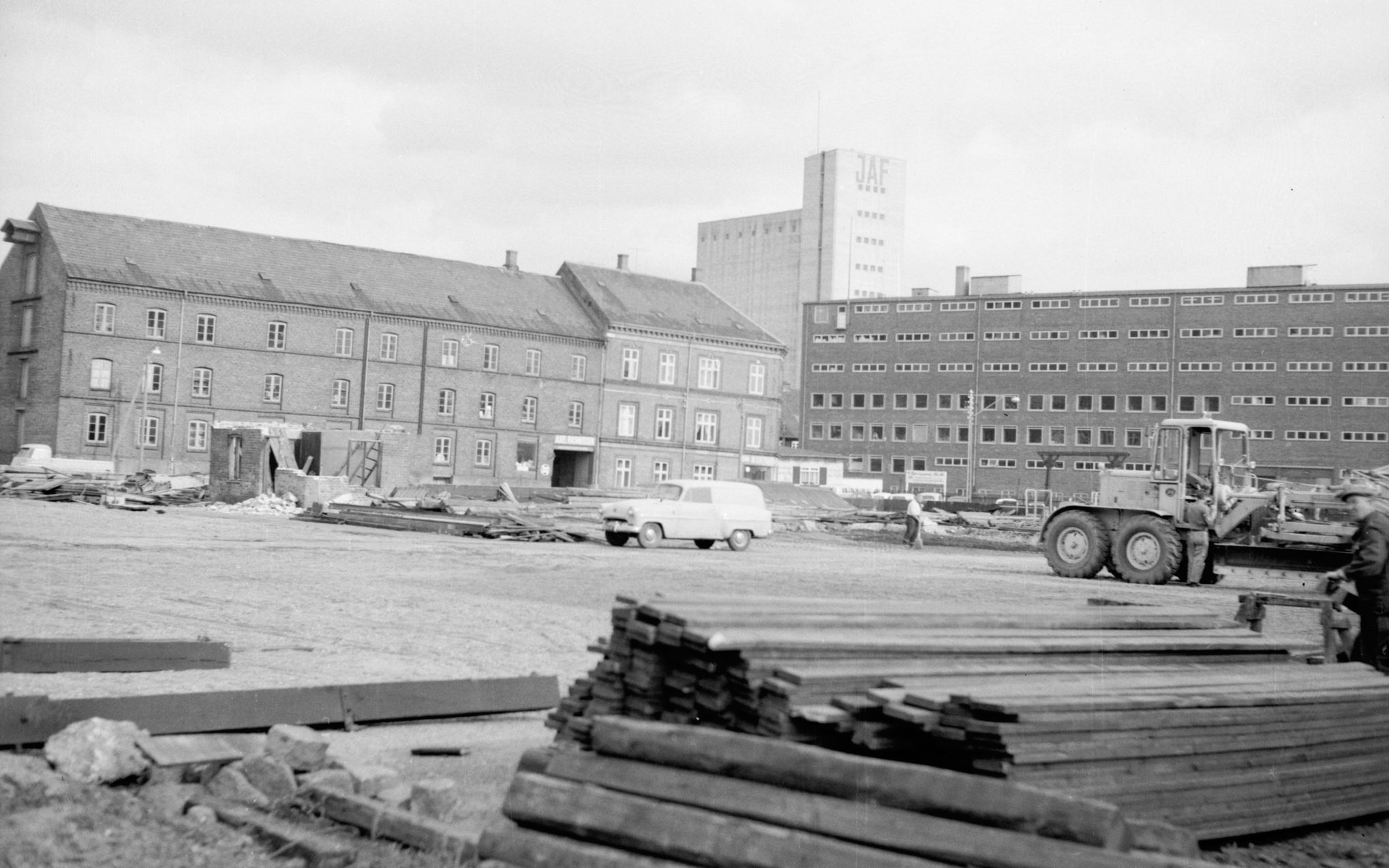 Jens Otto Krags Plads i gamle dage