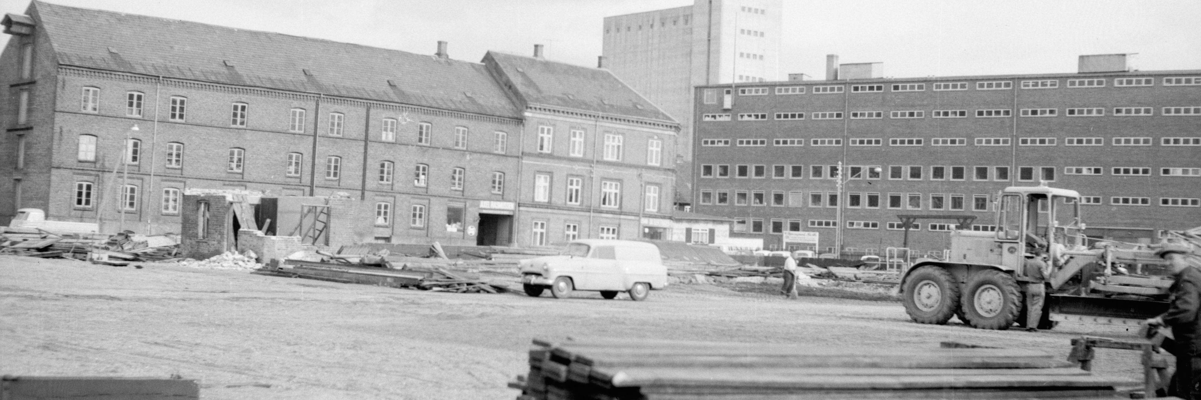 Jens Otto Krags Plads i gamle dage