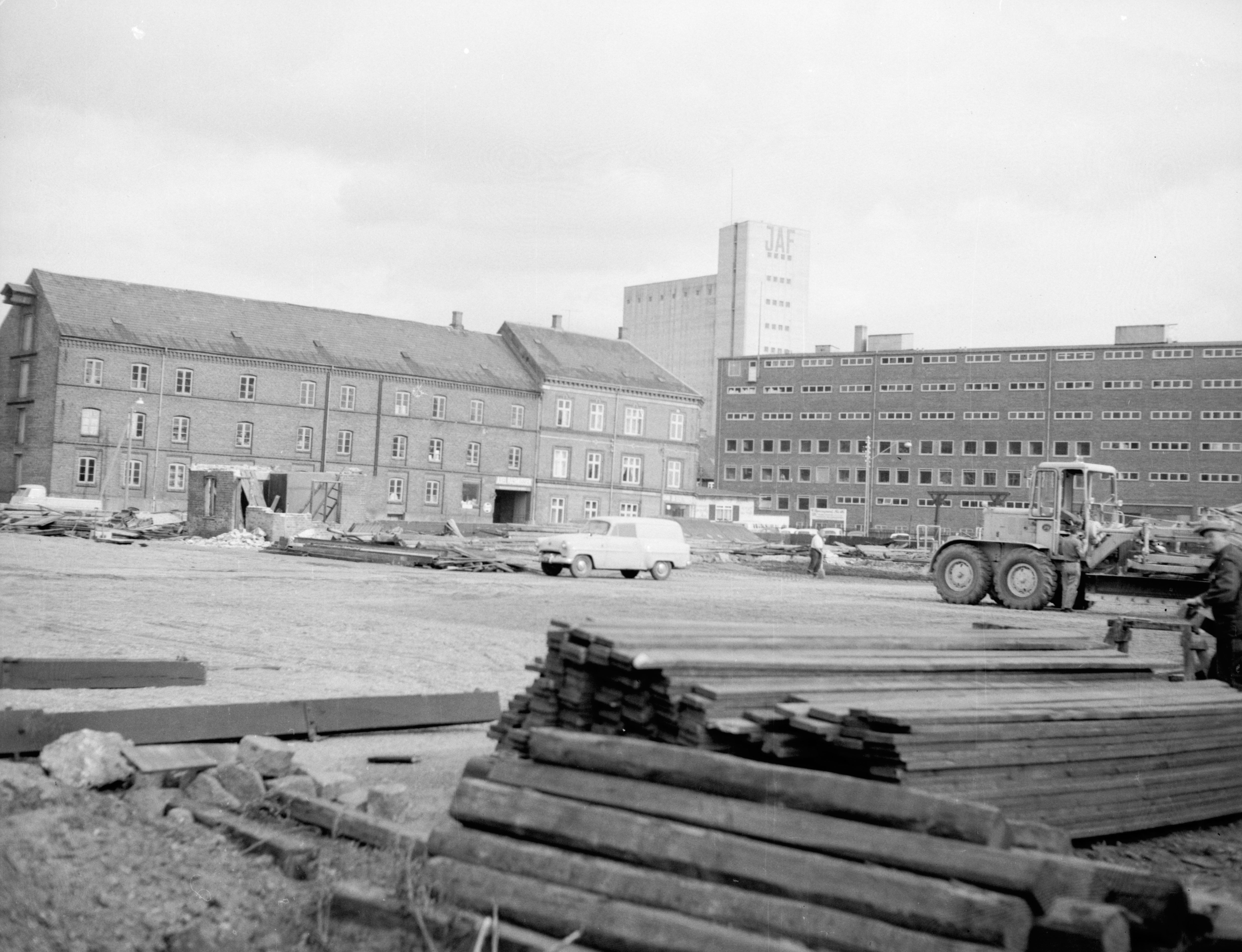 Jens Otto Krags Plads i gamle dage
