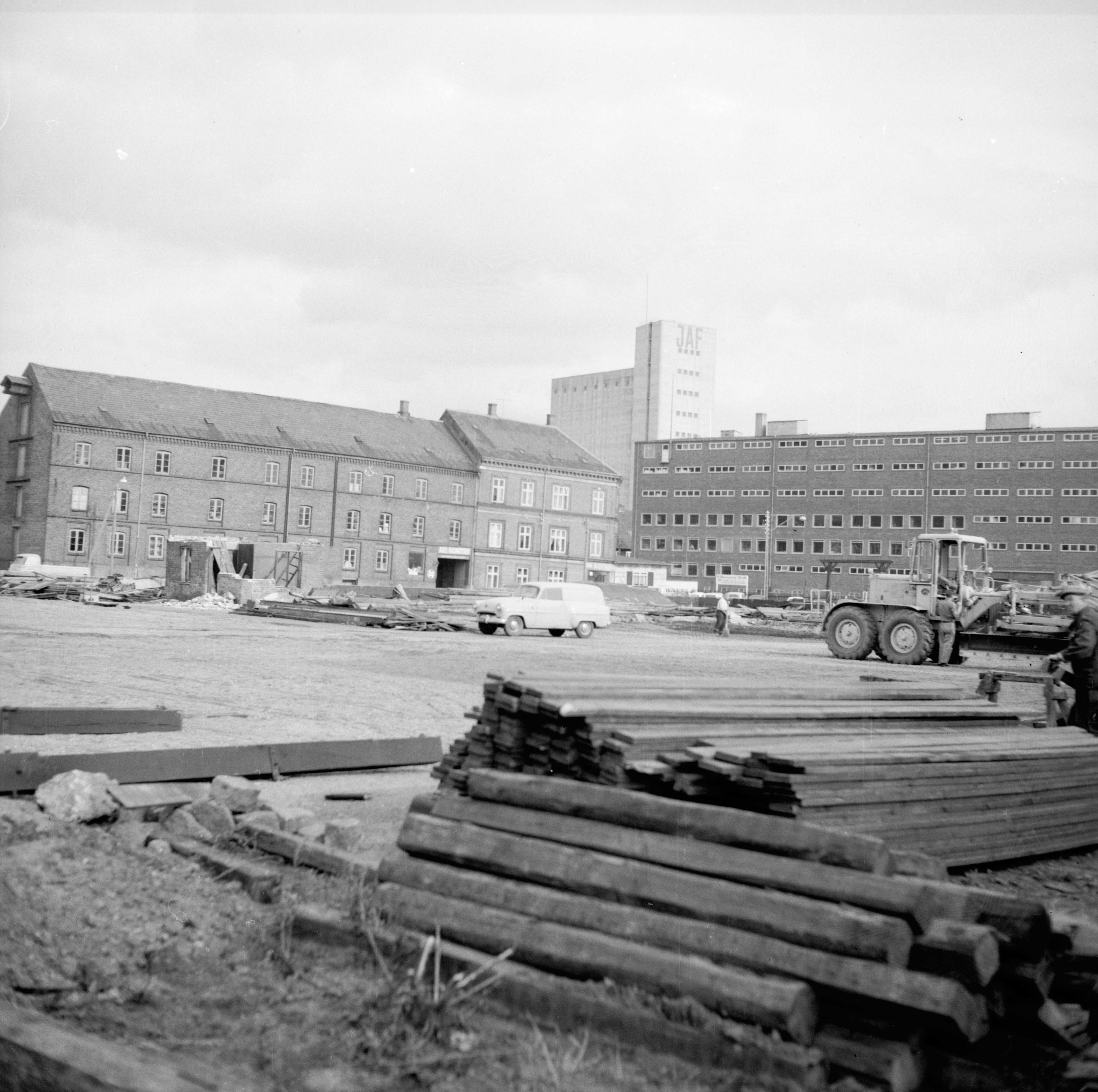 Jens Otto Krags Plads i gamle dage