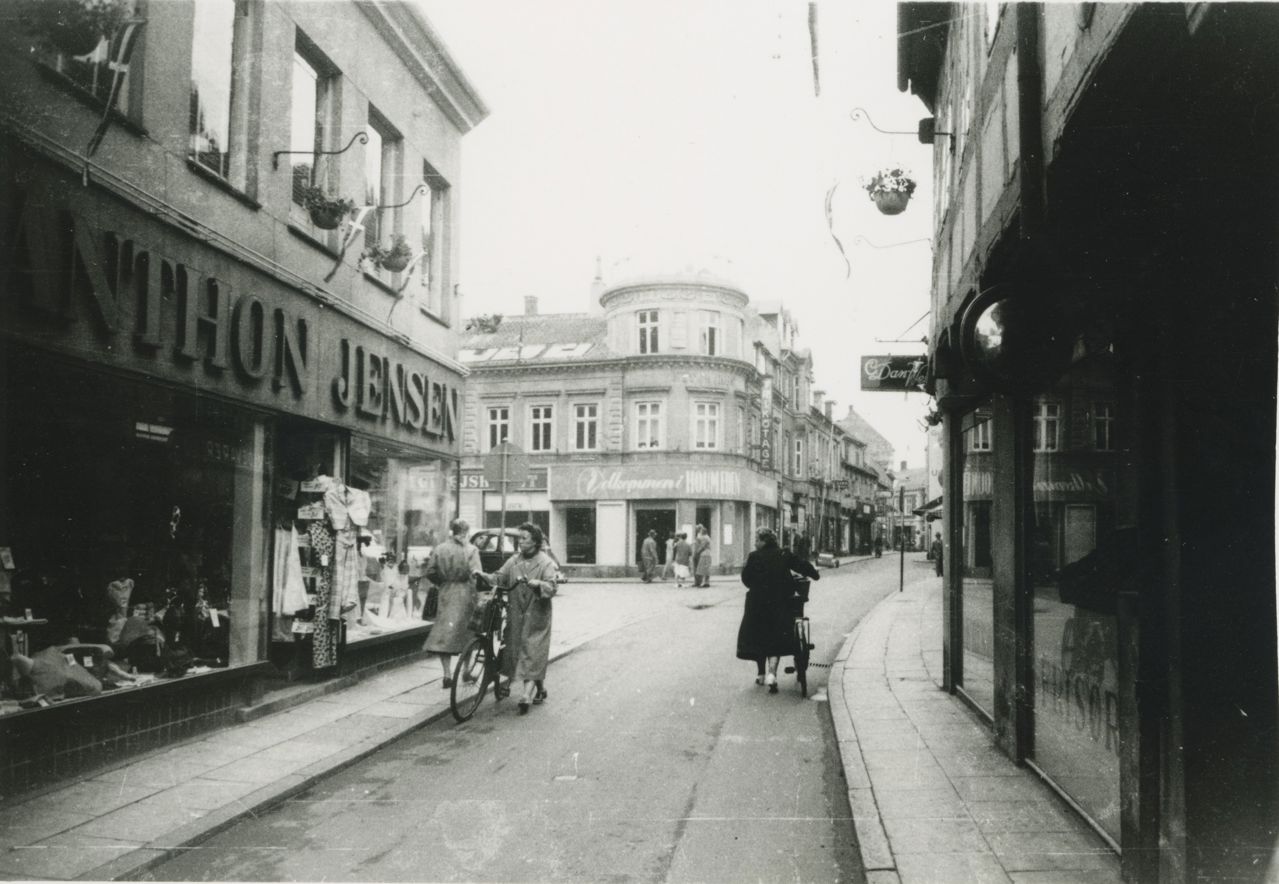 Houmeden/St. Voldgade i gamle dage